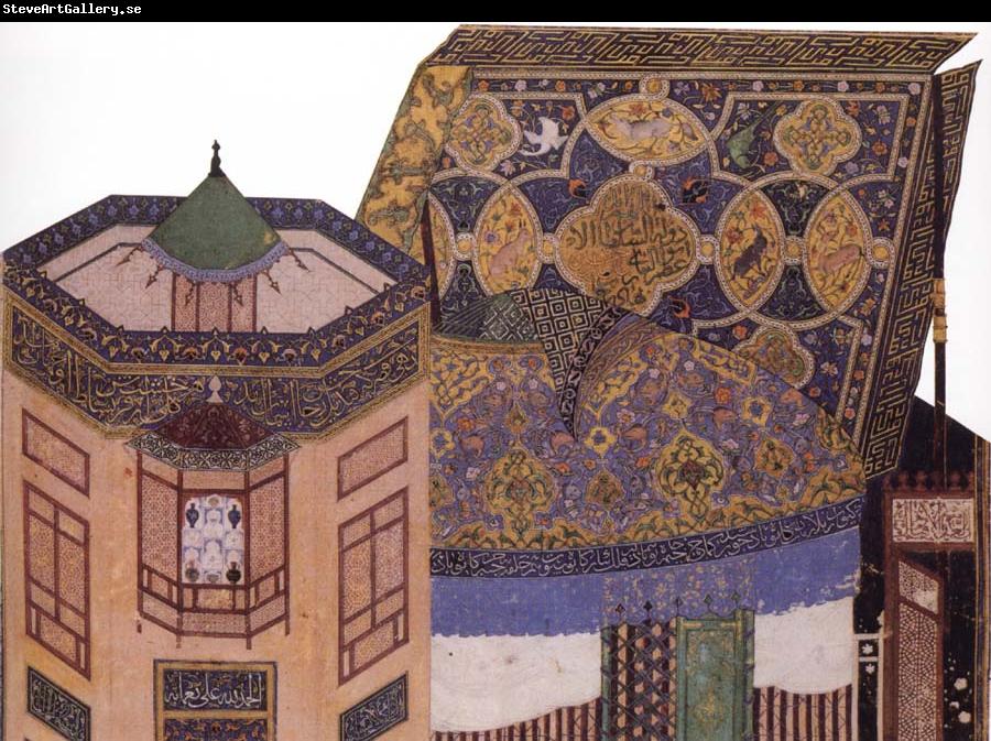 unknow artist Dome of the sultan s tent